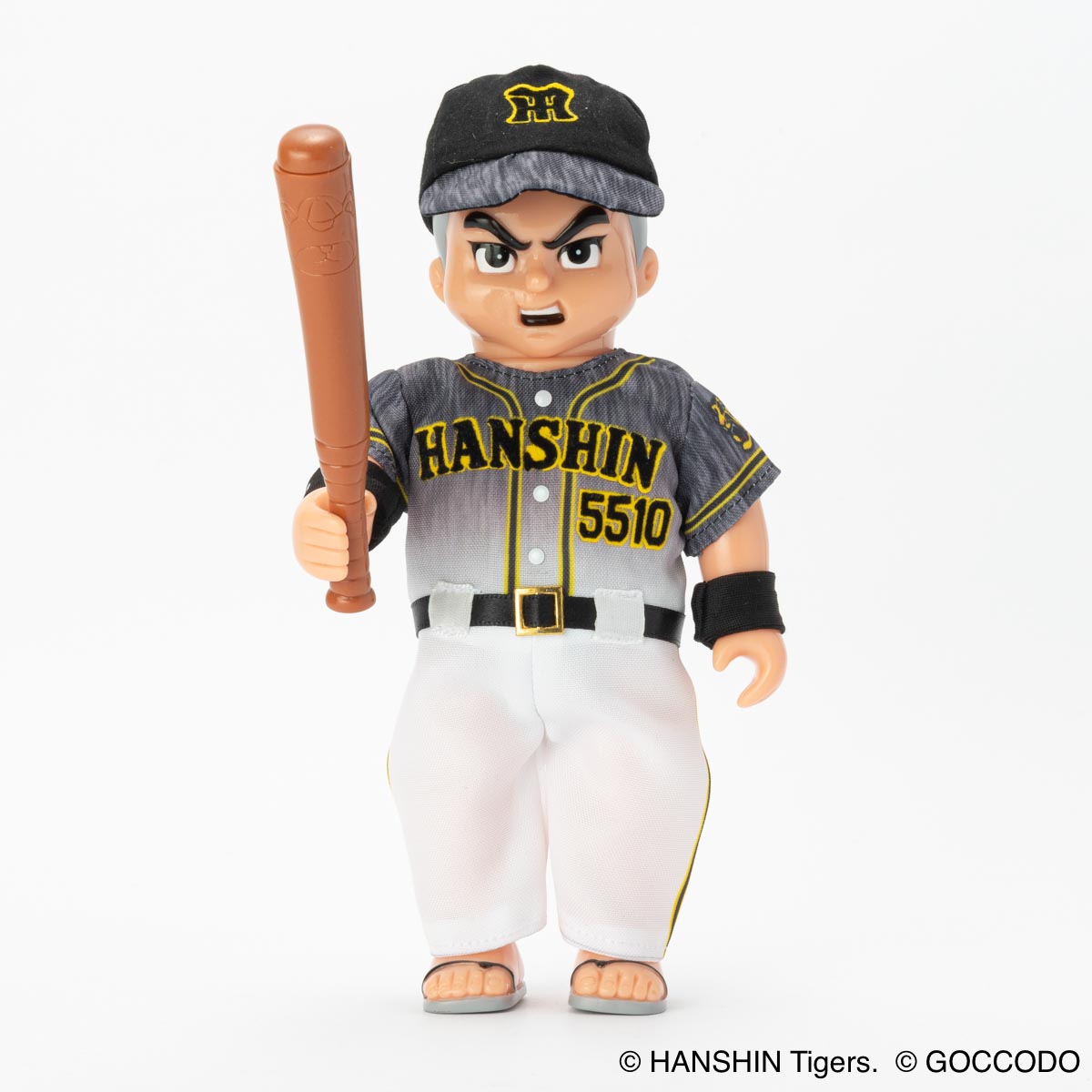 【抽選販売商品】阪神タイガース×気合田くん -ビジターユニフォームVer.- ｜ ゴッコドウ official website